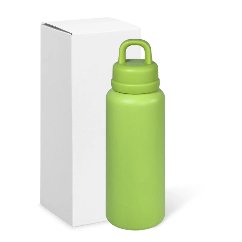 US Warehouse 26oz Classic Tumbler Leak-Proof One-Touch Opening Outdoor Camping Thermal Water Bottle Comfortable Handle Gift