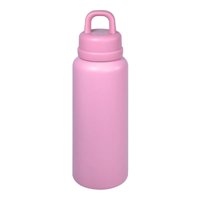 US Warehouse 26oz Classic Tumbler Leak-Proof One-Touch Opening Outdoor Camping Thermal Water Bottle Comfortable Handle Gift