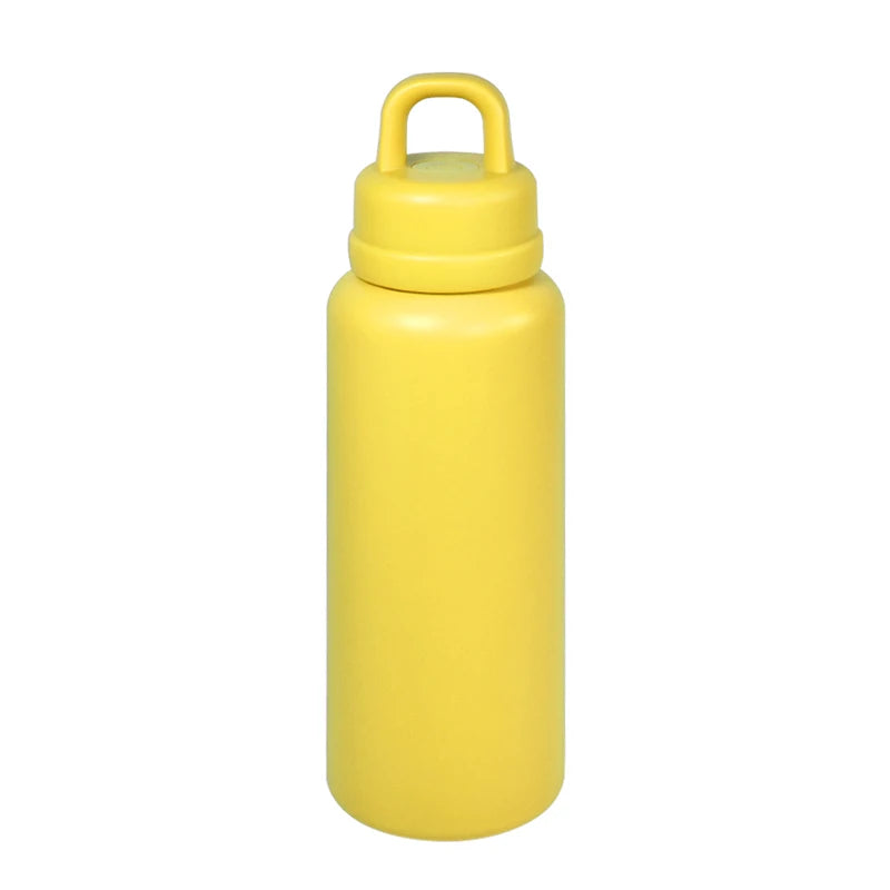 US Warehouse 26oz Classic Tumbler Leak-Proof One-Touch Opening Outdoor Camping Thermal Water Bottle Comfortable Handle Gift