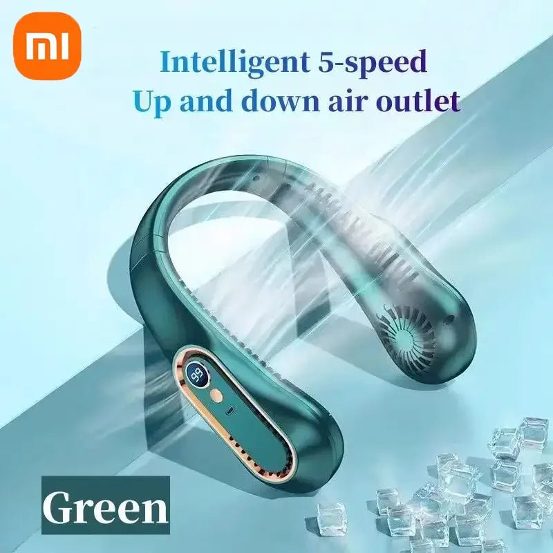 Xiaomi New 8000mAh USB Hanging Neck Fan