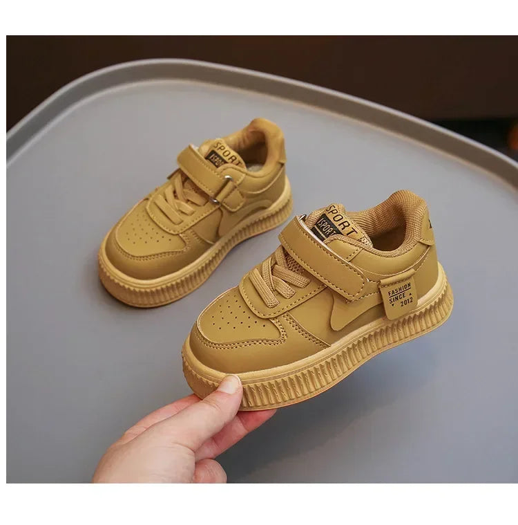 Spring Autumn Children Shoes Small White Shoes Low-top Board Girls Baby Sneaker New Kids Sport Shoes Boys Student Casual Sneaker