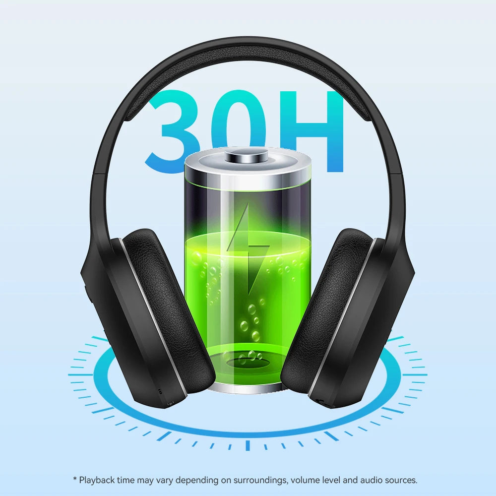 EDIFIER W600BT Wireless Bluetooth Headphone Bluetooth 5.1 up to 30hrs Playback Time 40mm Drivers Hands-Free Headset Dual Connect