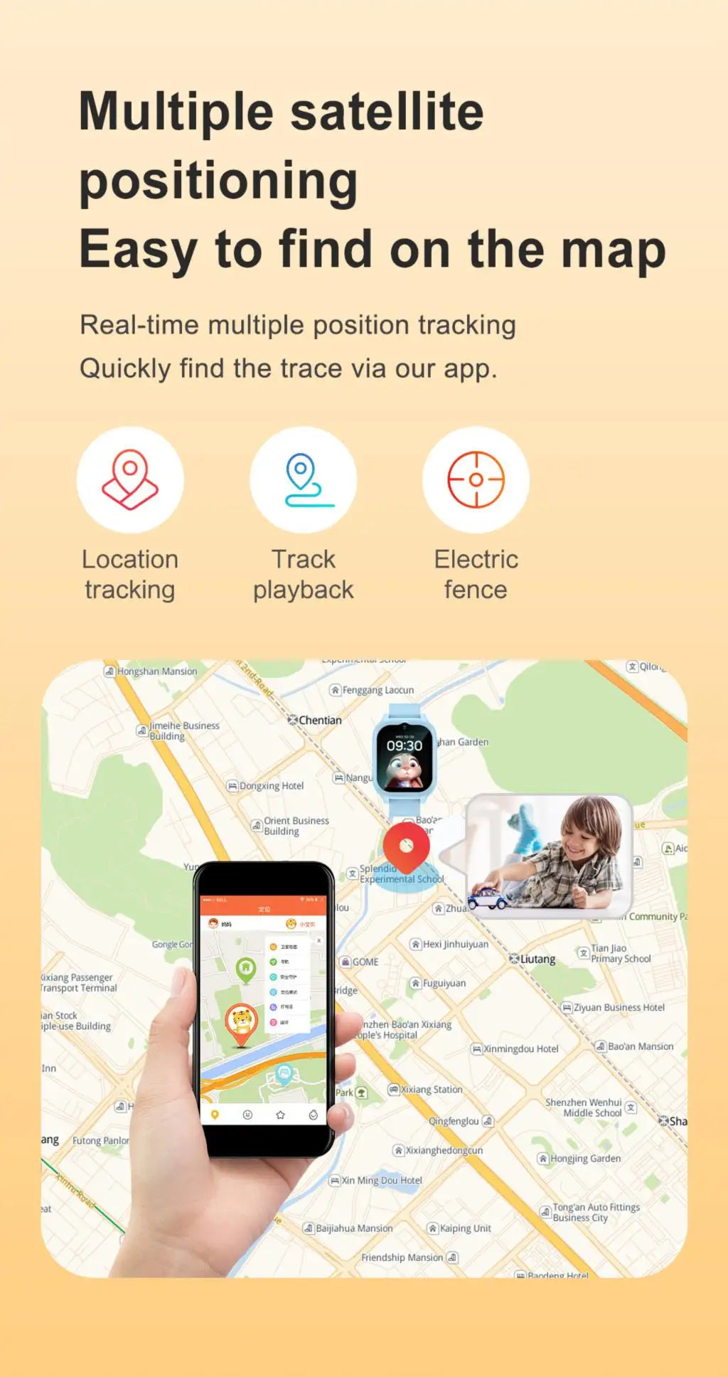 4G Smart Watch Kids GPS WIFI Video Call SOS Camera Monitor Tracker Location Phone Watch Child Smartwatch For Boys Girls Gifts