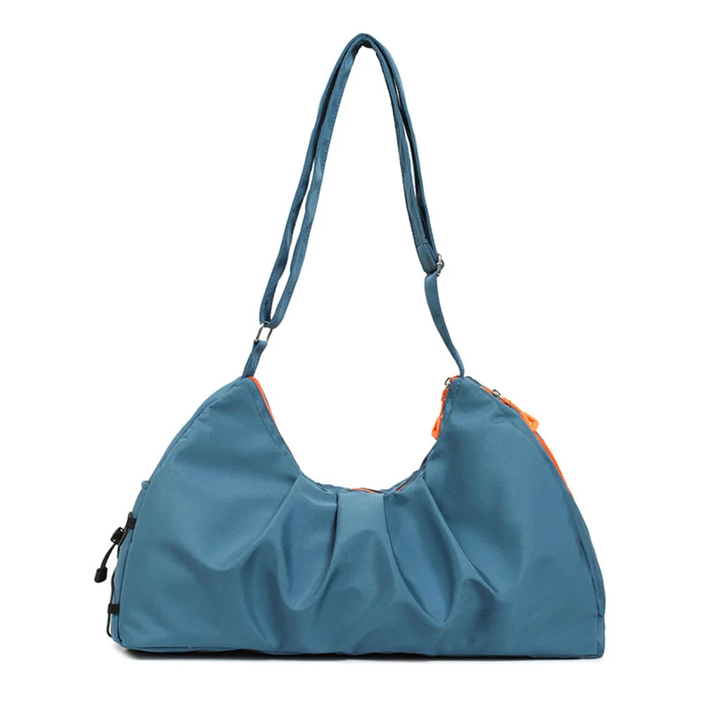 Single shoulder yoga bag nylon large capacity travel bag multifunctional and minimalist fitness bag gym bag