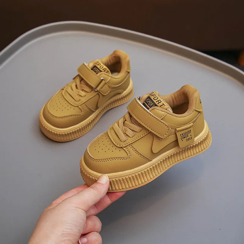Spring Autumn Children Shoes Small White Shoes Low-top Board Girls Baby Sneaker New Kids Sport Shoes Boys Student Casual Sneaker