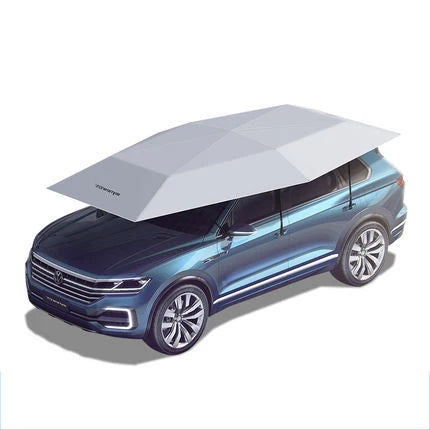 Super Large 5.2m Car Sunshade Umbrella Fully Automatic Folding Roof Summer Sunscreen Shed Remote Control Portable Canopy Cover