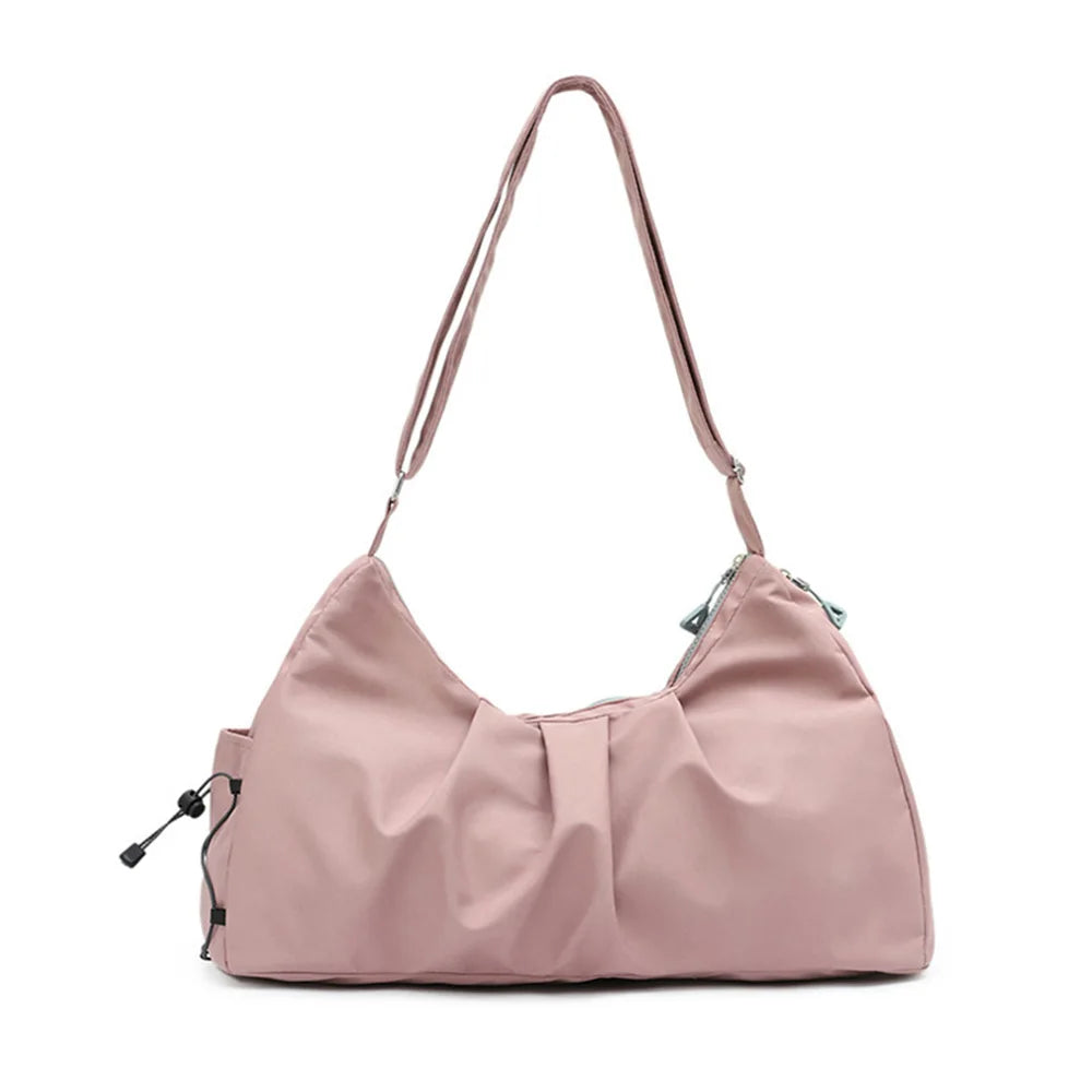 Single shoulder yoga bag nylon large capacity travel bag multifunctional and minimalist fitness bag gym bag