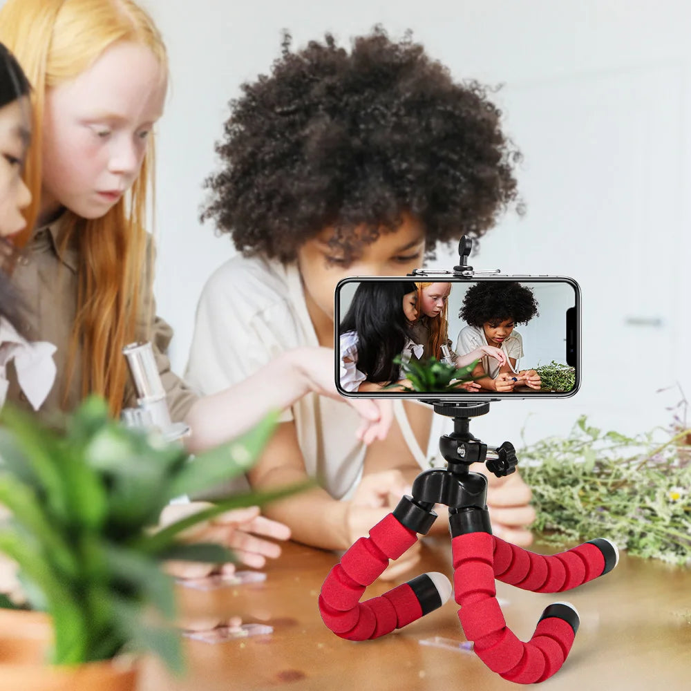 Selens Tripod Flexible Sponge Octopus Adjustable Mini Camera Tripod For Phone