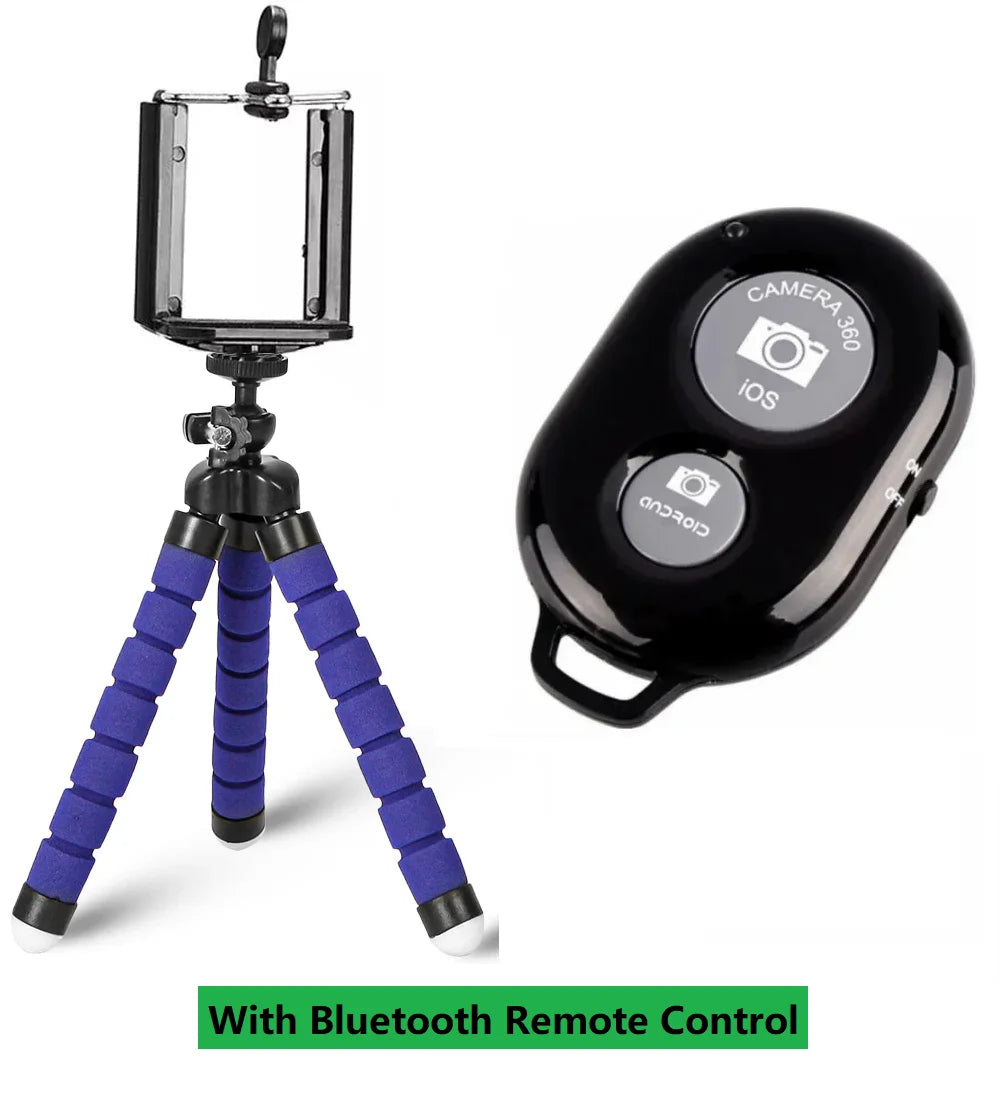 Selens Tripod Flexible Sponge Octopus Adjustable Mini Camera Tripod For Phone