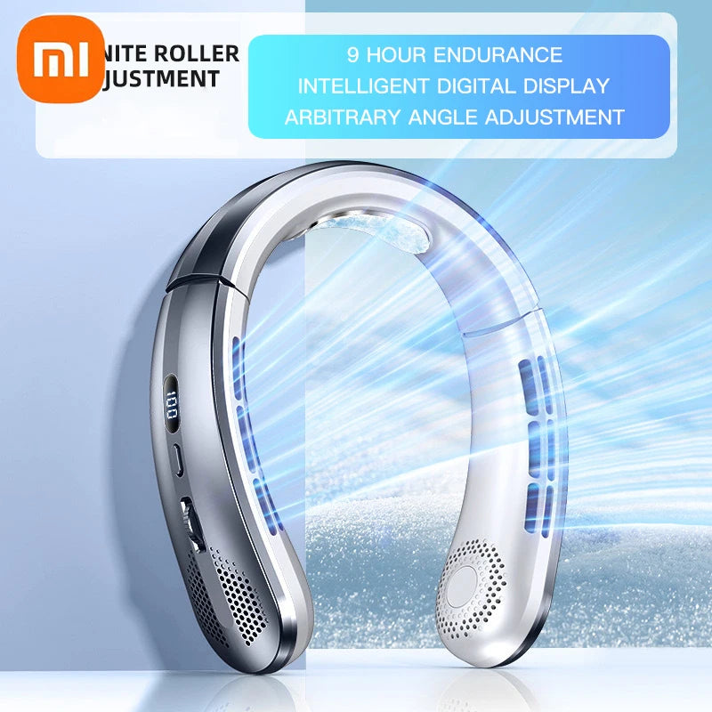 Xiaomi New 8000mAh USB Hanging Neck Fan