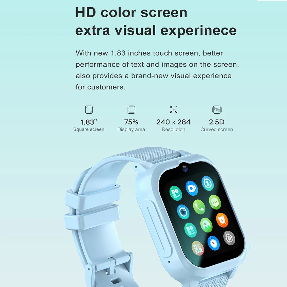 4G Smart Watch Kids GPS WIFI Video Call SOS Camera Monitor Tracker Location Phone Watch Child Smartwatch For Boys Girls Gifts