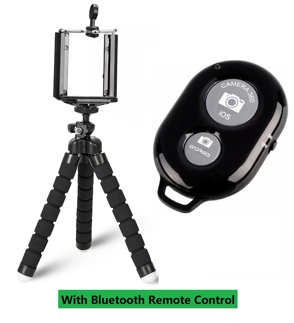 Selens Tripod Flexible Sponge Octopus Adjustable Mini Camera Tripod For Phone