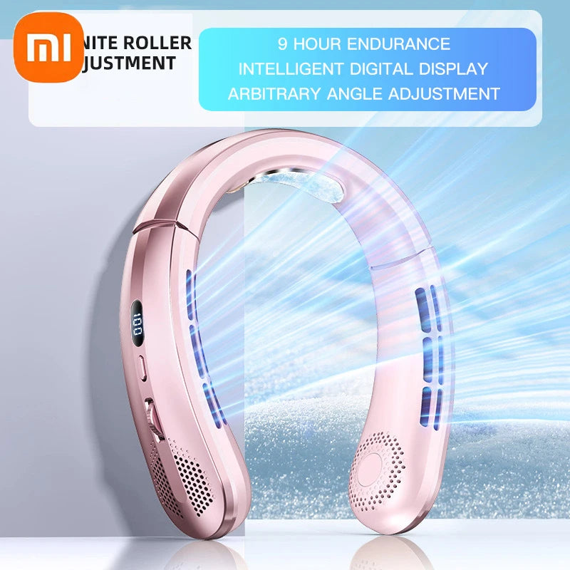 Xiaomi New 8000mAh USB Hanging Neck Fan