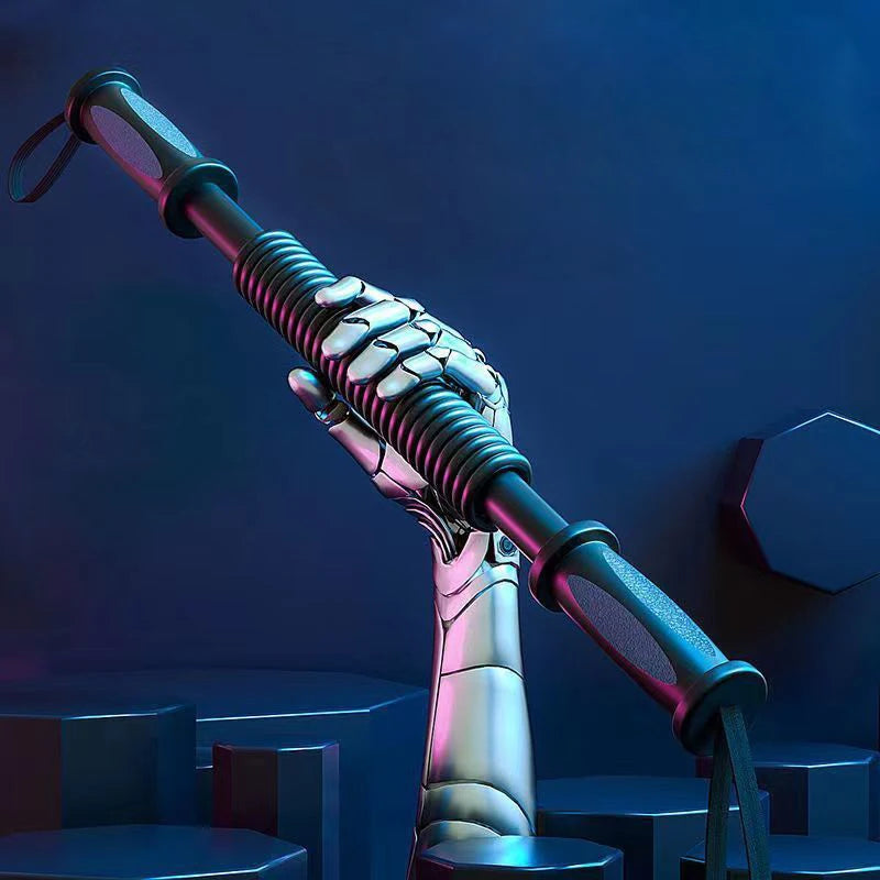 1pc 20-50kg  Power Twister Arm Strength Stick Arm Strength Fitness Equipment Spring Arm Strength Bar To Enhance Muscle Power