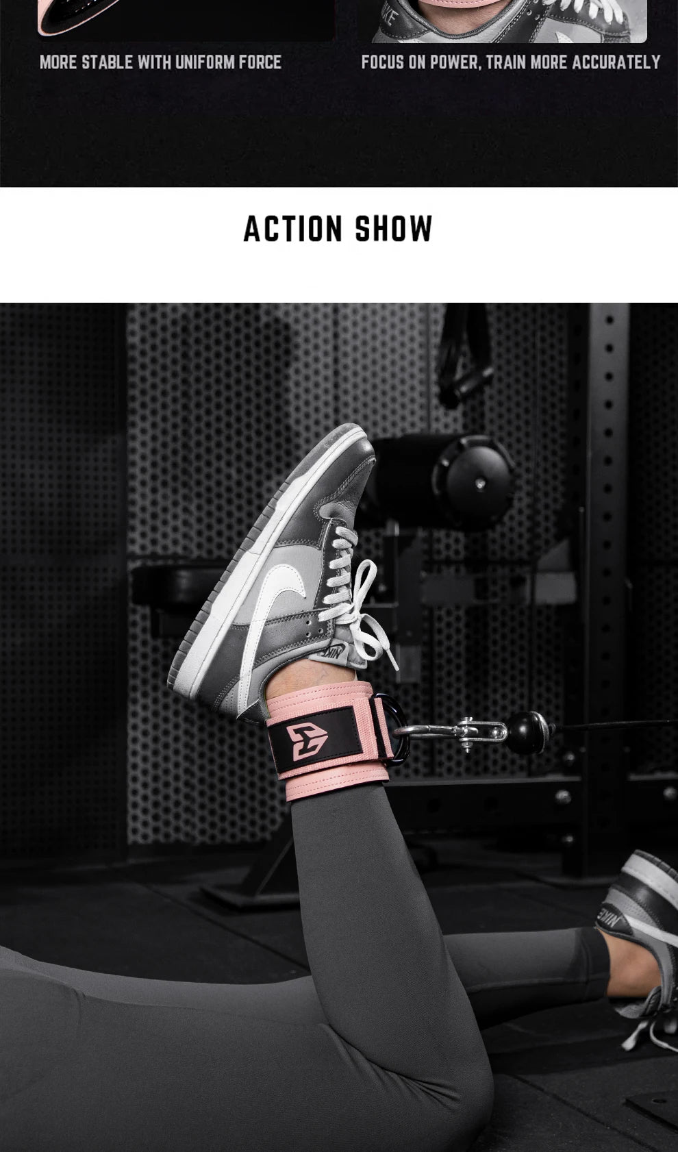 Wrist Straps For Resistance Band Workout Fitness Ankle Straps Foot Support Cuffs Cable Machines Gym Home Fitness Equipment