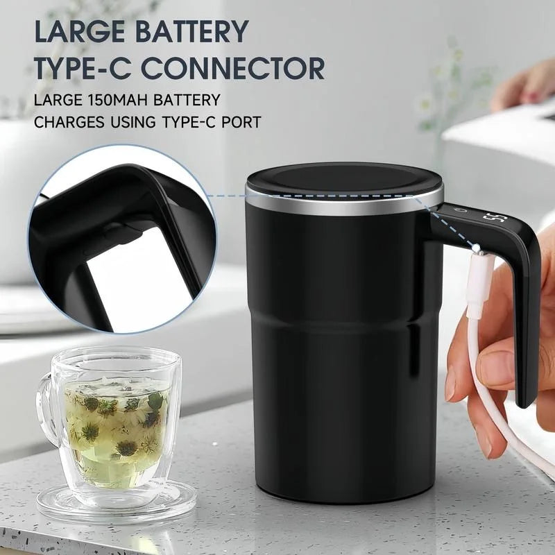 380ML Mini Electric Coffee Self Mixing Mug