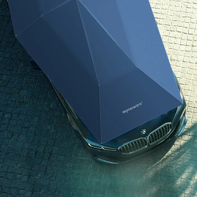 Super Large 5.2m Car Sunshade Umbrella Fully Automatic Folding Roof Summer Sunscreen Shed Remote Control Portable Canopy Cover