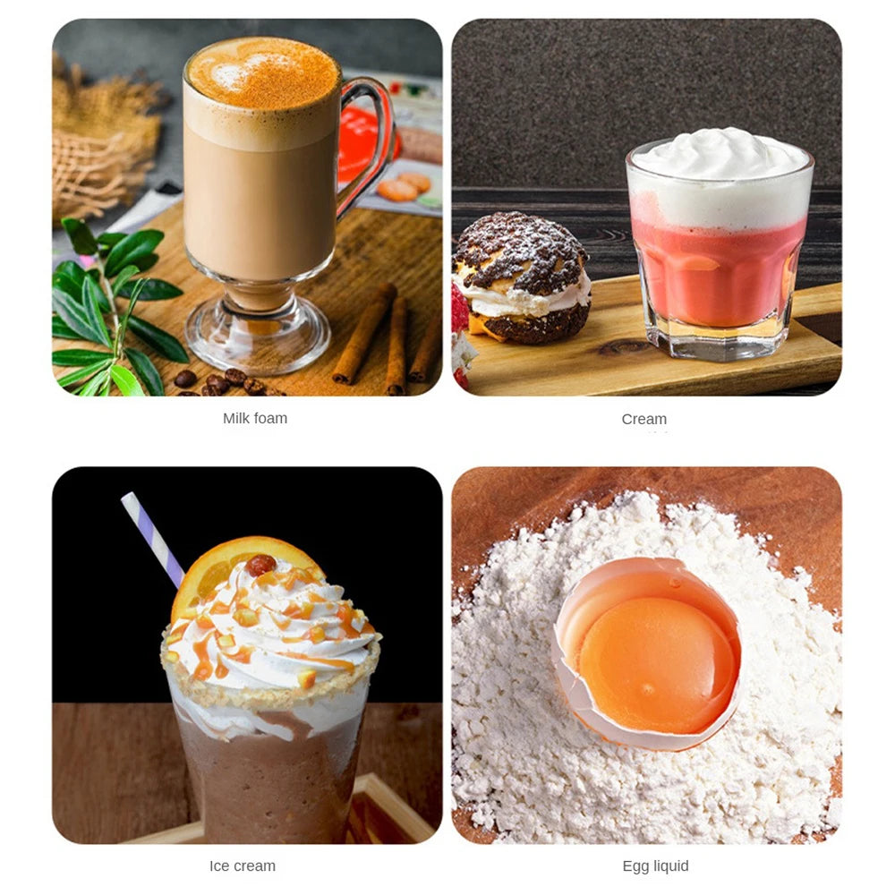 Foaming Machine Coffee Milk To Stir Multi-function Handheld Kitchen Easy To Clean Whisk Mixer Tool Household Electric Milk