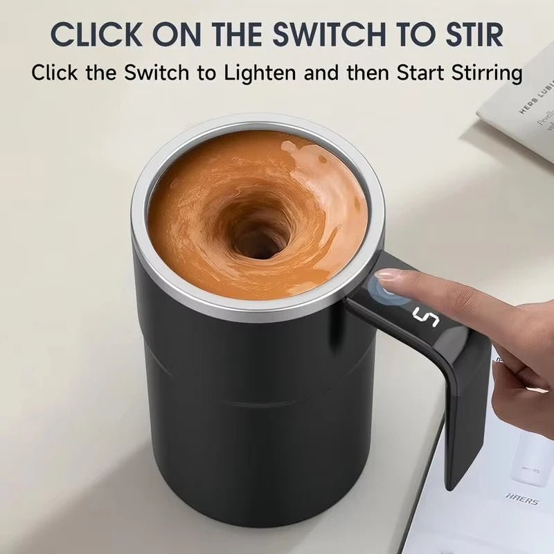380ML Mini Electric Coffee Self Mixing Mug
