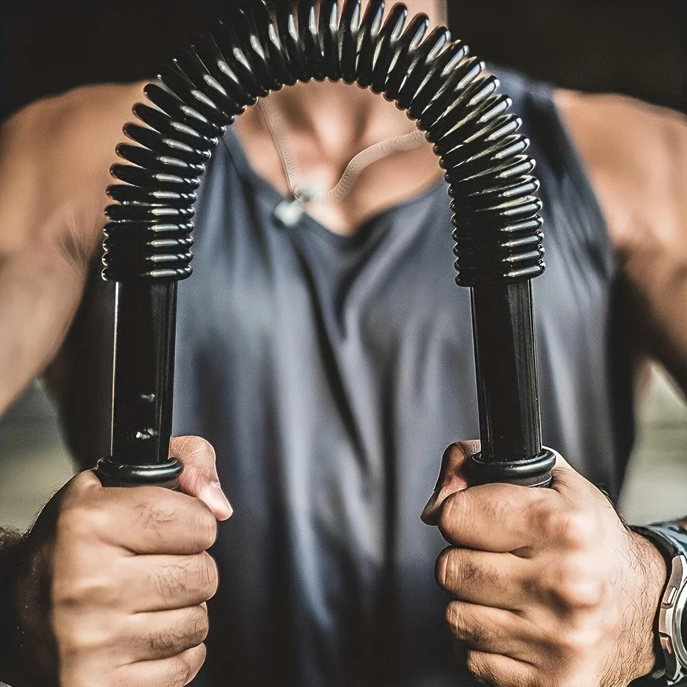 1pc 20-50kg  Power Twister Arm Strength Stick Arm Strength Fitness Equipment Spring Arm Strength Bar To Enhance Muscle Power