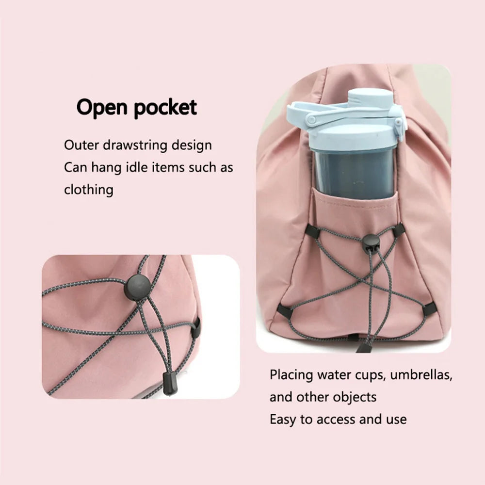 Single shoulder yoga bag nylon large capacity travel bag multifunctional and minimalist fitness bag gym bag