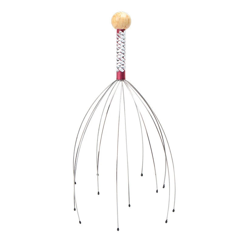 Octopus Head Massager Remove Muscle Tension