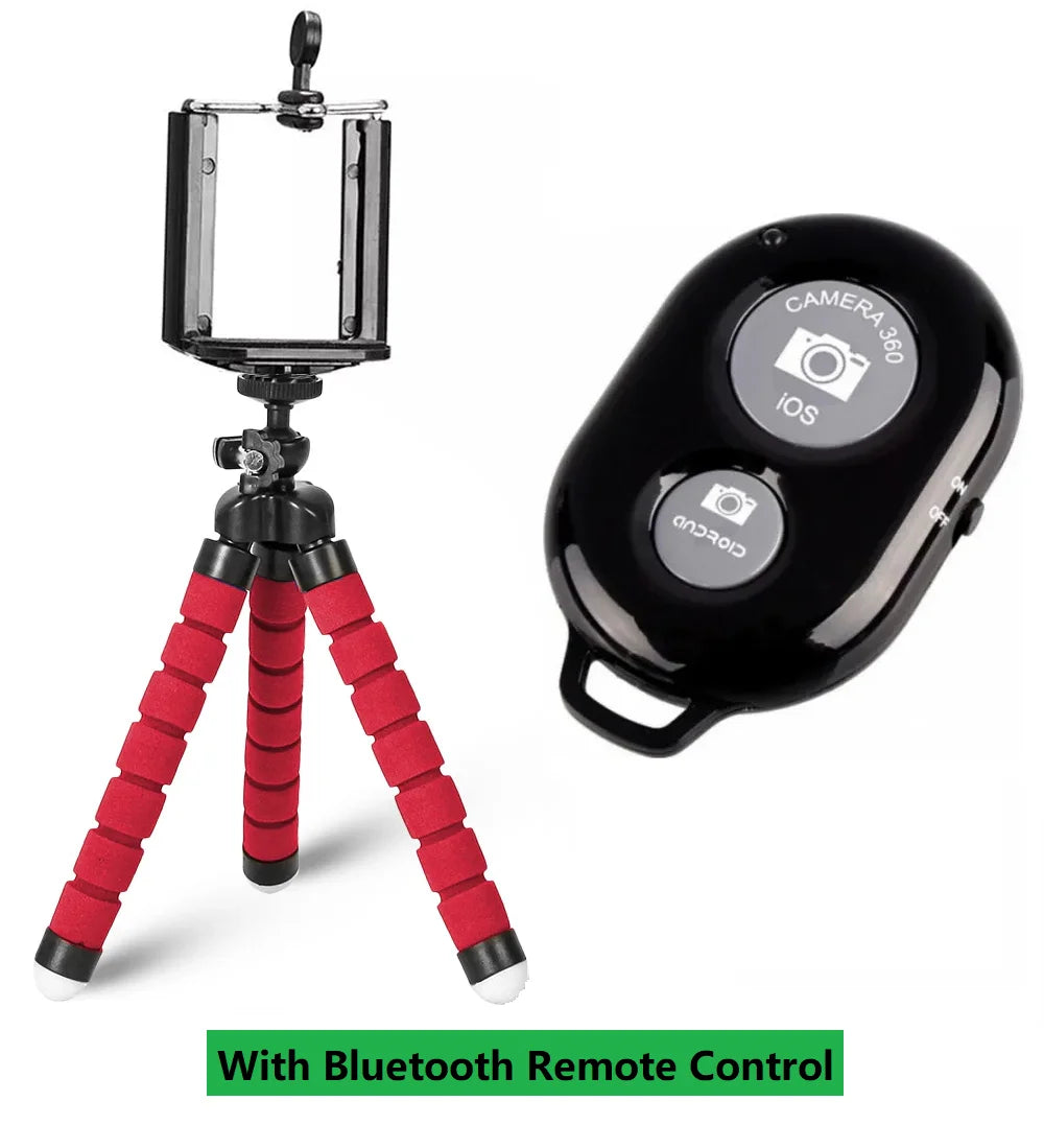 Selens Tripod Flexible Sponge Octopus Adjustable Mini Camera Tripod For Phone
