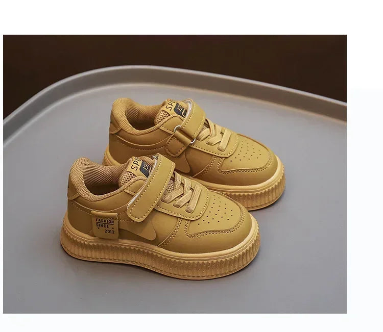 Spring Autumn Children Shoes Small White Shoes Low-top Board Girls Baby Sneaker New Kids Sport Shoes Boys Student Casual Sneaker