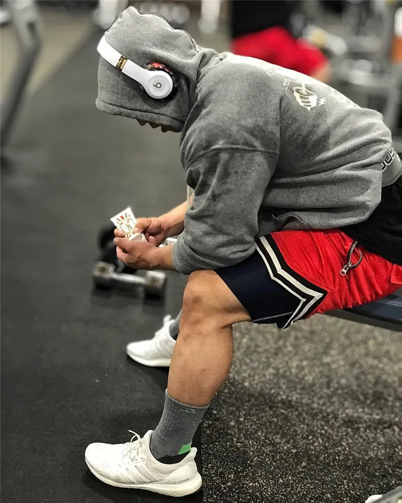 2024 Men's Mesh Shorts Quick Dry Gym Shorts Summer Sports Basketball Fitness Joggers Zipper Casual Male Short Pants Wholesale